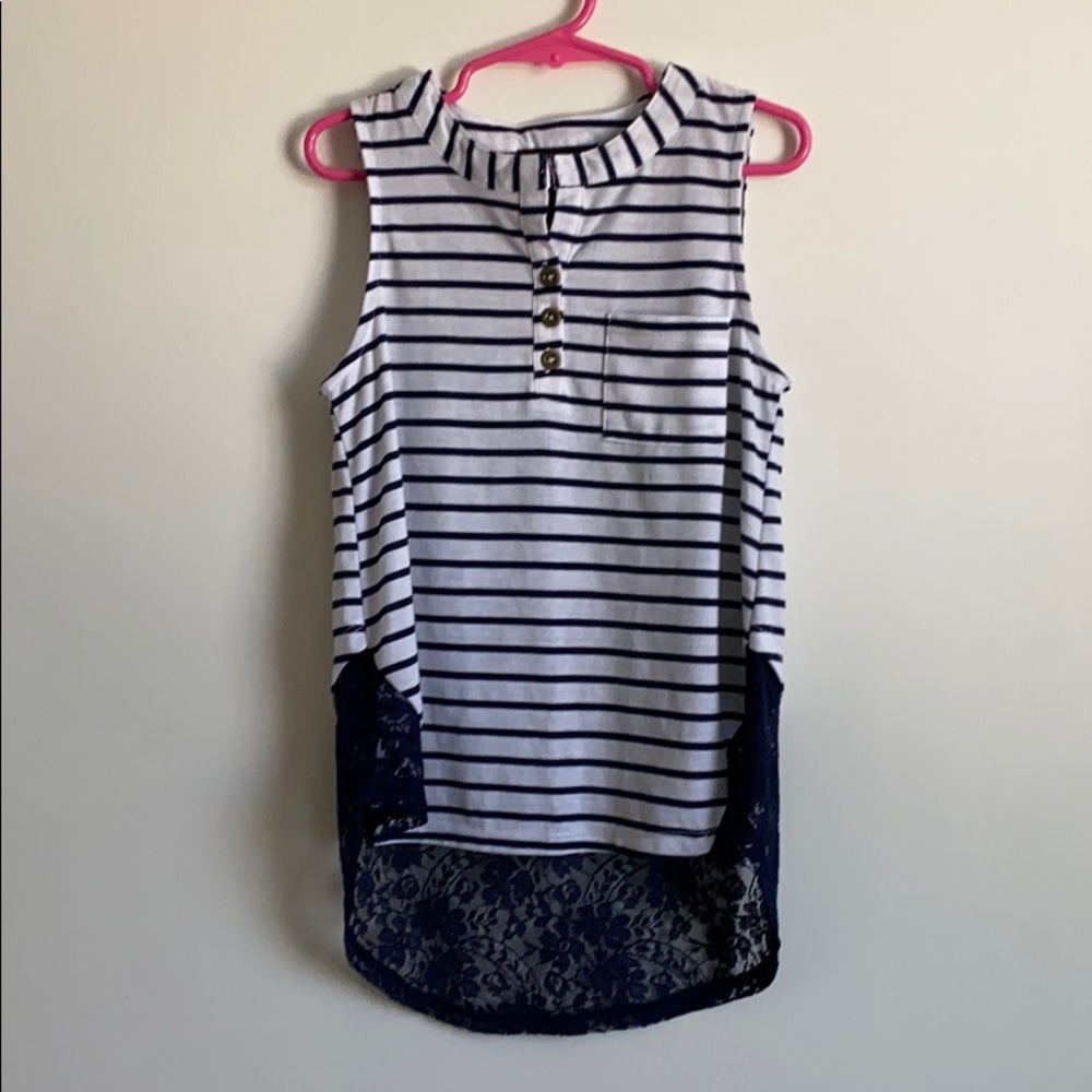 LA Conduct girls size 7 top
